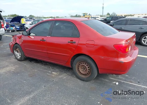 2003 Toyota Corolla Le z USA, uszkodzony, nr VIN 1NXBR32E43Z038834